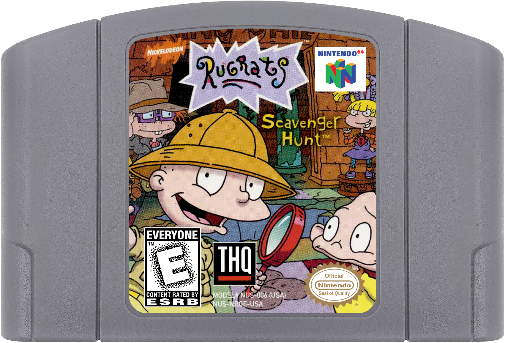 Rugrats Scavenger Hunt media 5 for Nintendo 64